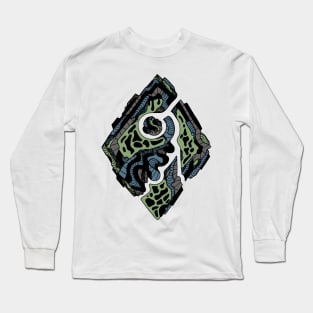 Mellow Cool Abstract Rhombus Long Sleeve T-Shirt